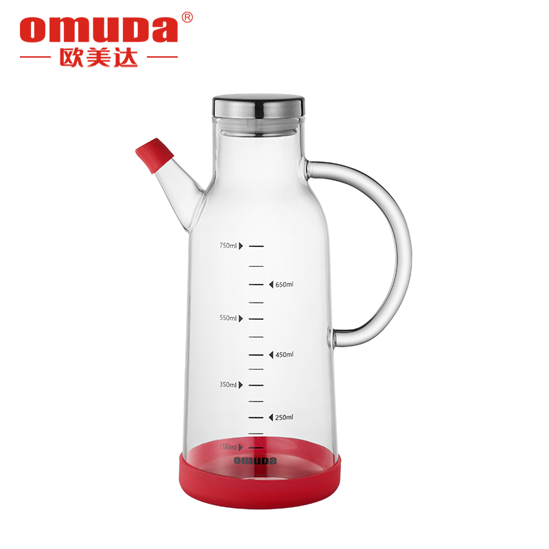欧美达玻璃油壶防漏装酱油大油罐