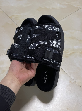 clot visvim陈冠希联名同款拖鞋男士夏季一字拖户外休闲沙滩鞋女