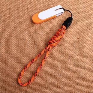 伞绳编制手机挂绳挂件绳U盘手电对讲机挂绳手工编织