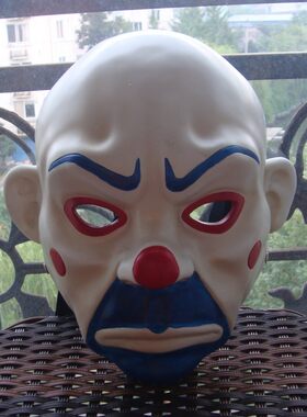 蝙蝠侠劫匪小丑面具cos暗黑骑士