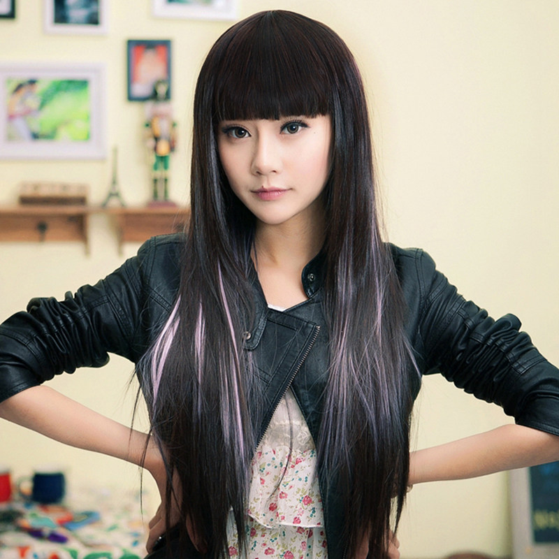 Perruque Long cheveux raides - Ref 2612990 Image 1