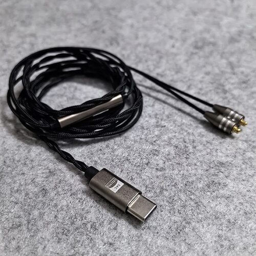 Typec耳机升级线带麦 mmcx插口科胜讯cx31993解码芯片diyhifi音质