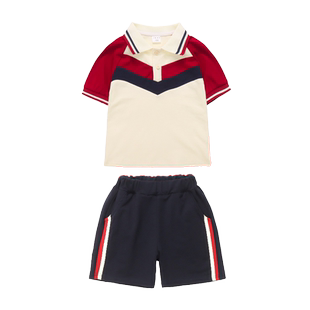 幼儿园园服春秋款学院风休闲一年级儿童校服套装小学生班服三件套