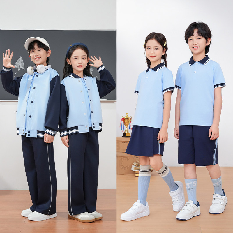 江西南昌市高中小学生校服一年级初一高中新校服运动套装春秋秋冬