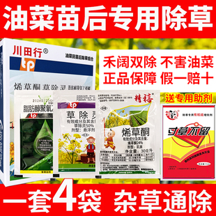 油菜除草剂甘蓝型油菜田地苗后专用除草烯草酮杂草除草烂根剂农药