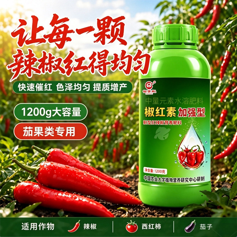 (厂家直销)辣椒专用催红剂
