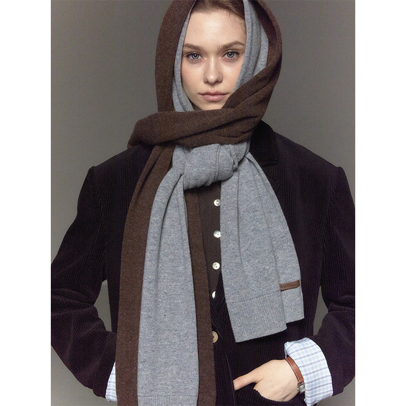 CycleDocument双层保暖羊毛围巾