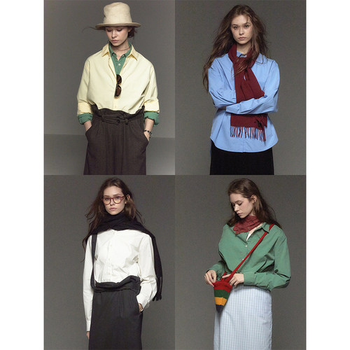 CycleDocument基础款长袖衬衫