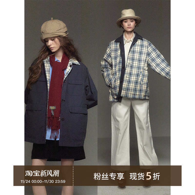 CycleDocument双面穿猎装夹克