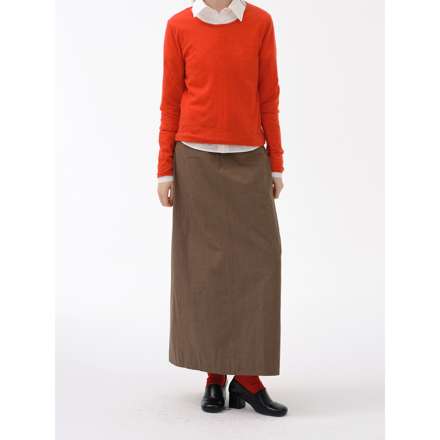 CycleDocument通勤风极简半身裙