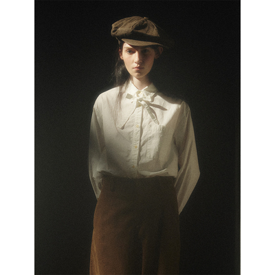 CycleDocument绑带基础长袖衬衫