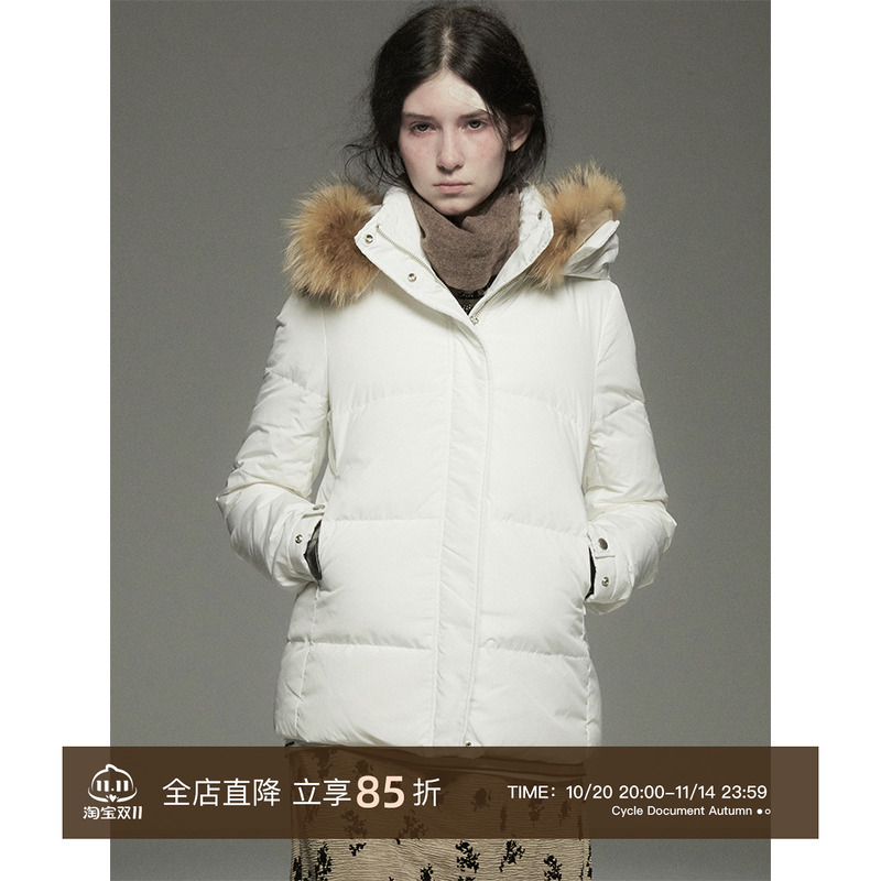 CycleDocument90鹅绒加厚羽绒服