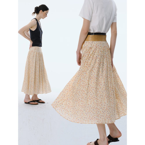 CycleDocument小碎花半身裙