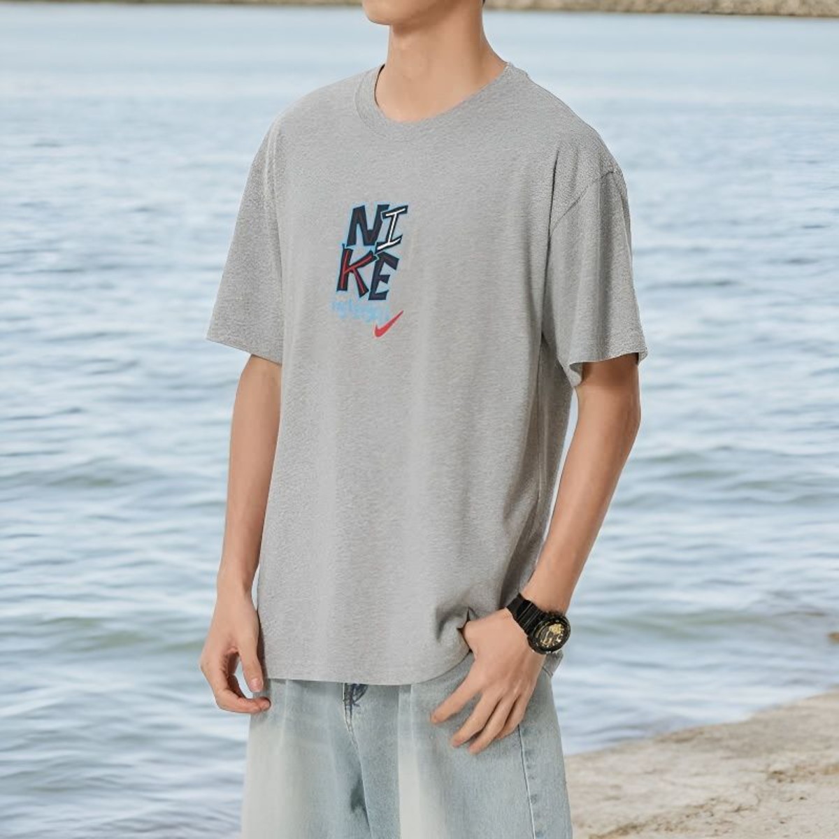 耐克正品t恤男装运动服跑步健身舒适休闲时尚短袖上衣IM5043-063