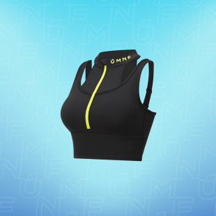 明霓菲HE36女神盾Cross双肩带运动bra带胸垫高强速干透气健身美背