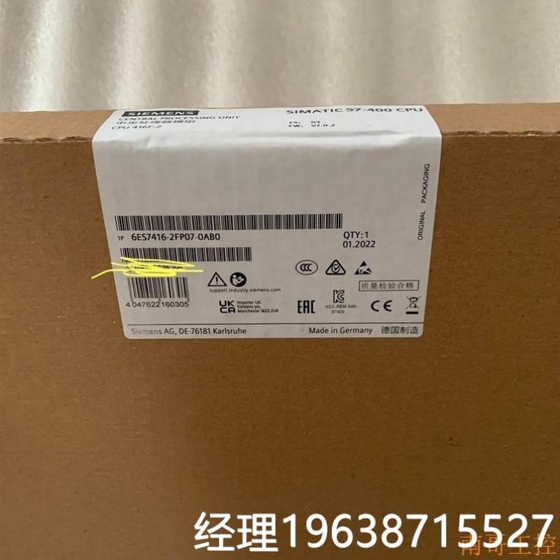 议价6ES7416-2FP07-0AB0未,包装