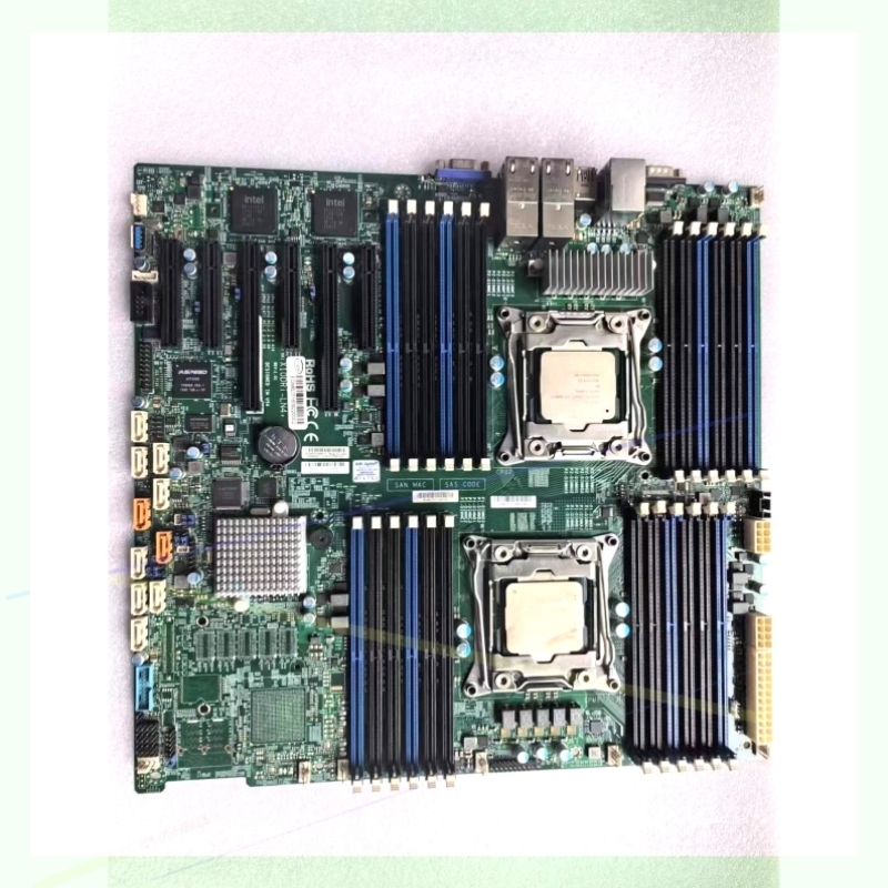 超微 X10DRI-LN4+ 服务器主板。双路 X99