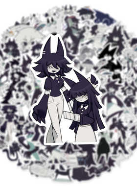 50张行为基础贴纸旅行箱电脑贴画 Fundamental Paper Education