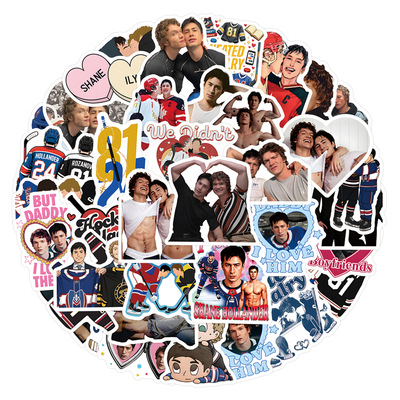 120张巅峰对决贴纸美剧个性贴画