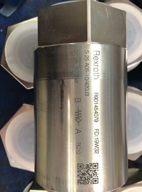 配件订货号R901454079型号S25 A05-1X/420J3液控单向阀，德国议价