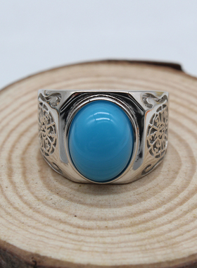 925纯银戒指托男款戒托12.5*18.5 13*1813.5*17.514.5*17戒指空托