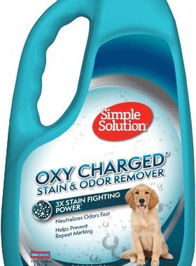Simple Solution Oxy Charged Pet Stain and Odor Remover,3.75L