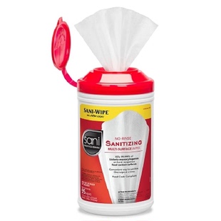 Non Rinse Surface Sani wipes Hard Wipe™ Contact Pdi Food