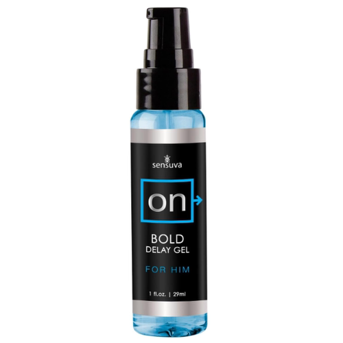 Sensuva On Bold Delay Desensitizing Gel for Men | 1 fl.oz.