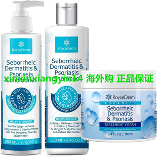 Seborrheic Dermatitis Psoriasis Cream Shampoo Conditioner