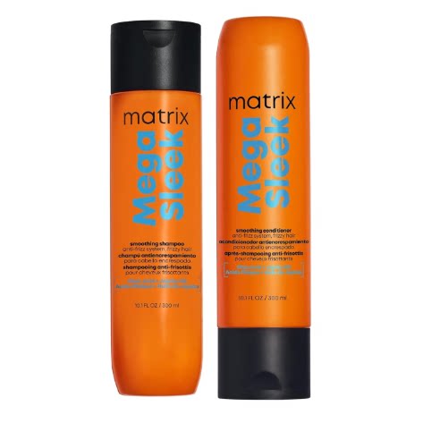 MATRIX Mega Sleek Shampoo & Conditioner Set – For Frizzy