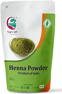 Yogi’s Gift Organic Henna Hair Color Powder 227 Gram | 8 Oz