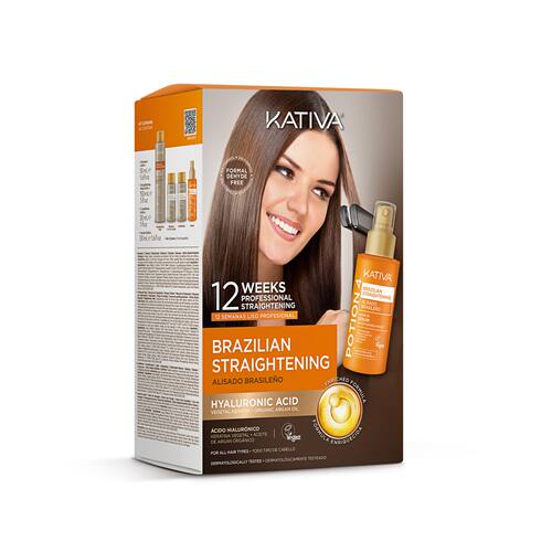Kativa Brazilian Keratin Straightening Treatment at Home