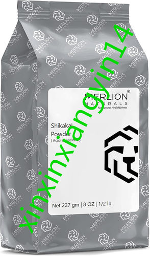 MERLION NATURALS Shikakai Powder Acacia Concinna | 227gm