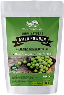 The Henna Guys 100 Grams Amla Powder / Indian Gooseberry