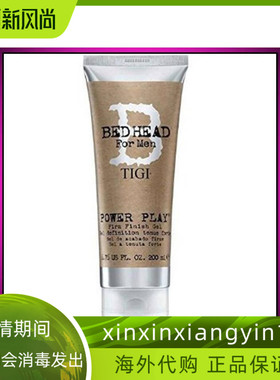 TIGI BED HEAD FOR MEN POWER PLAY FIRM HOLD FINISH CLEAR HAIR