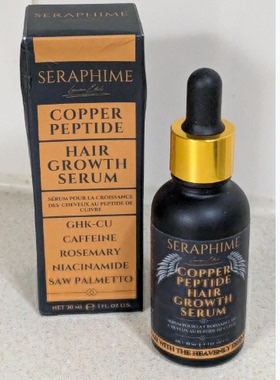 Seraphime Copper Peptide Serum for Hair Growth1 fl oz