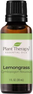 Plant Therapy Lemongrass Essential Oil 100% Pure 30ml