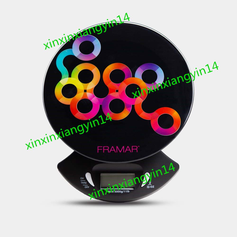 代 Framar Digital Multi-function Color Scale, Elegant Black