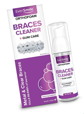 EverSmile OrthoFoam Braces Cleaner — Brushable Foam Whiten