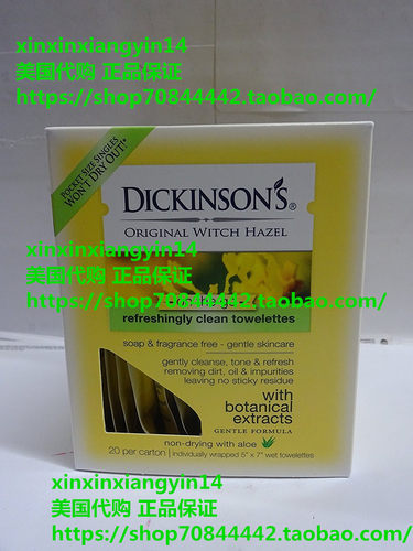 Dickinson’s Original Witch Hazel Refreshingly Clean Towelet