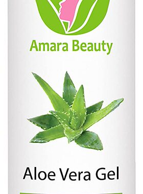 Amara Beauty Aloe Vera Gel from Organic Cold Pressed Aloe