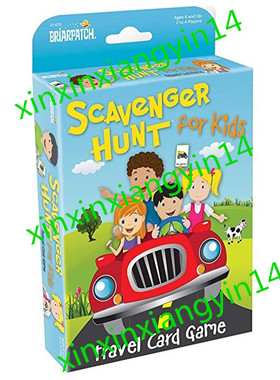 代 在途Travel Scavenger Hunt For Kids Card Game