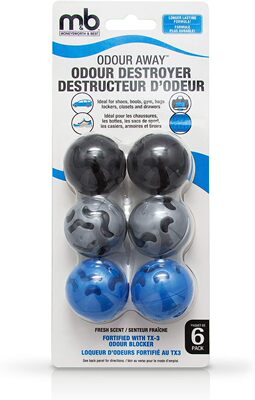 Moneysworth & Best Boot & Shoe Freshener Balls (6 Pack)