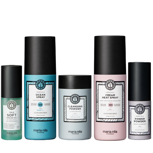 Maria Nila, The Styling Beauty Bag, 5 Styling Products