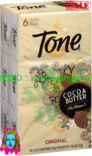 Bar Original Scent. Tone BUTTER Bath COCOA 6块 Soap