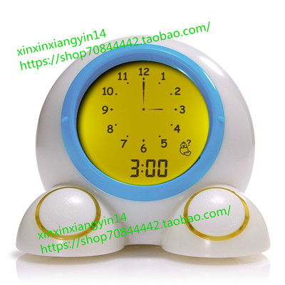 代 Mirari Teach Me Time! Talking Alarm Clock & Night-Light