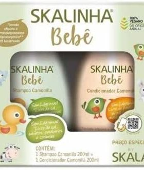 Skala - Linha Bebe - Kit Shampoo e Condicionador Camomila 2