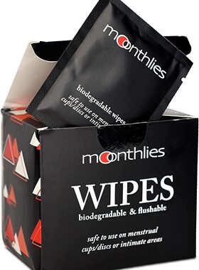 (30pcs) MOONTHLIES Menstrual Cup / Disc Wipes