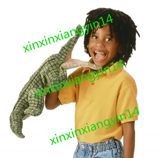 代 Folkmanis Alligator Hand Puppet 鳄鱼手偶
