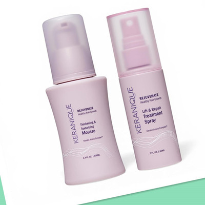 Keranique Volume & Protect Styling Kit – Mousse &  Spray